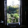 fenêtre sur jardin